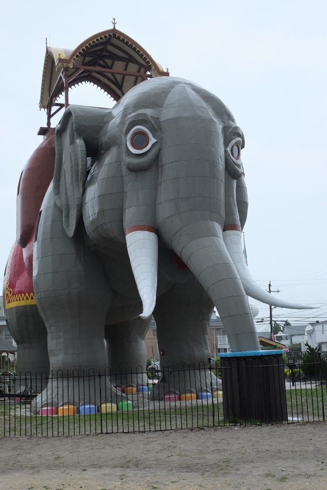 Lucy the Elephant at Atlantic City at the Jersey Shore